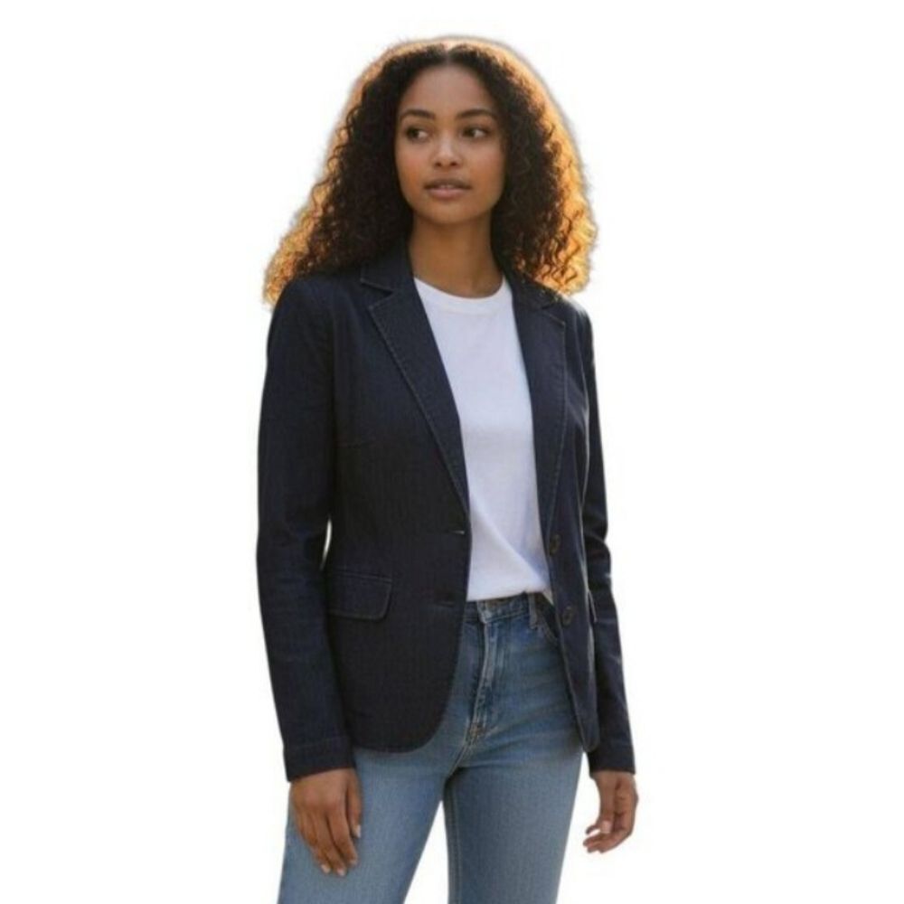 NEW YORK AND COMPANY BLACK BLAZER SZ.6 GUC. 